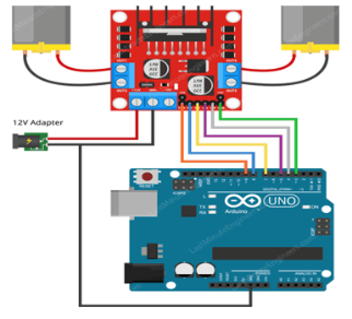 Robot hardware schematic