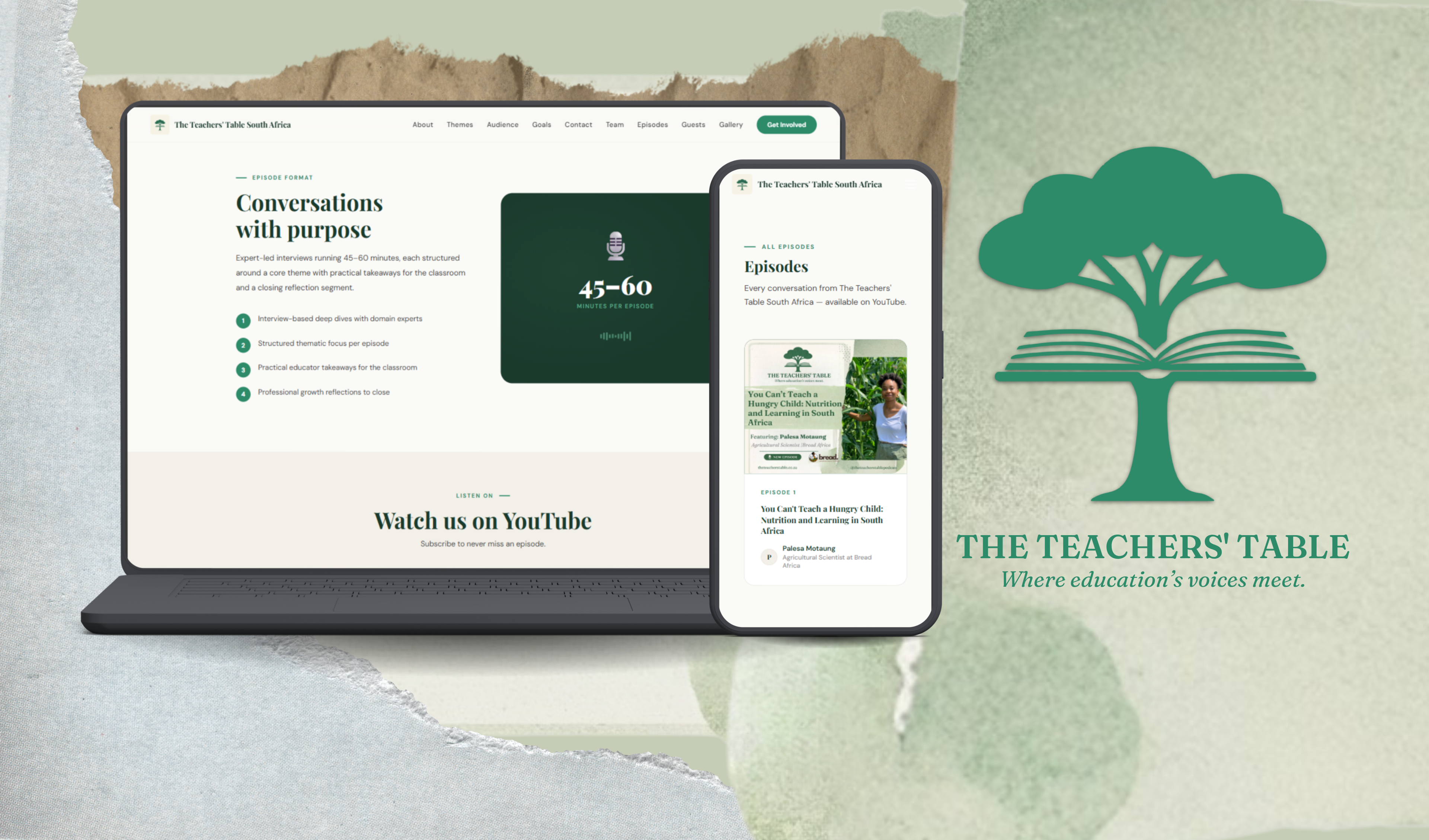 Teachers' Table South Africa: Podcast Website